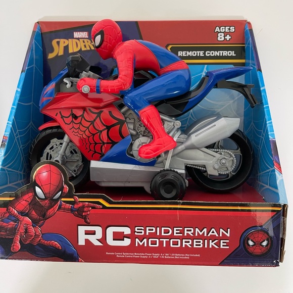 Marvel Toys New Marvel Remote Controlled Spiderman Motorbike Poshmark